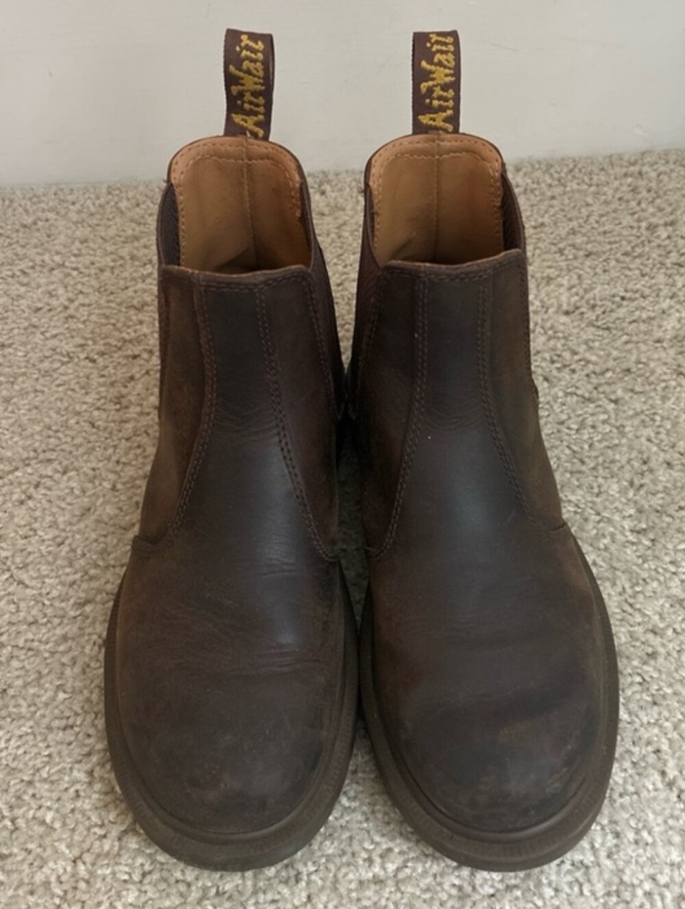 Brown Slip-on Dr. Martens